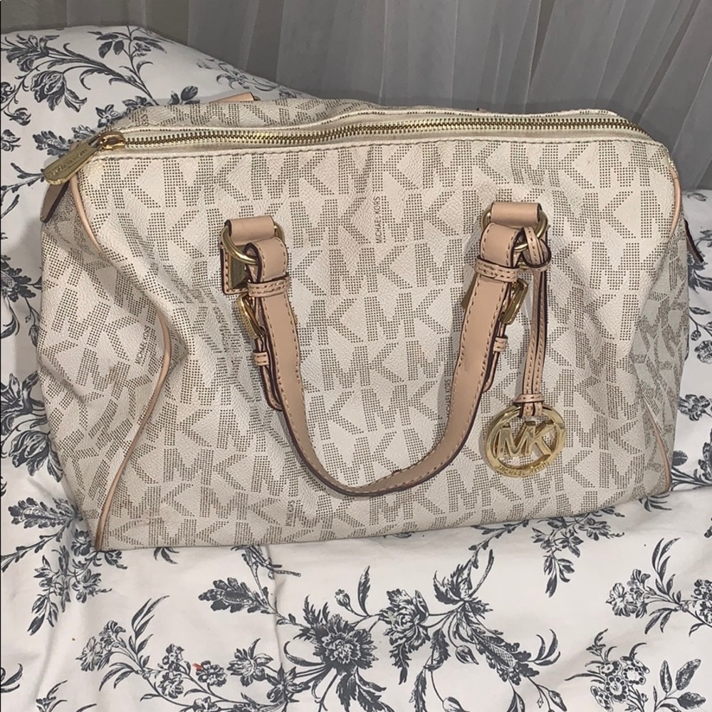 Michael Kors Grayson Large Vanilla